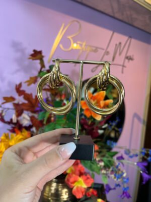Le mari basis gouden oorbellen